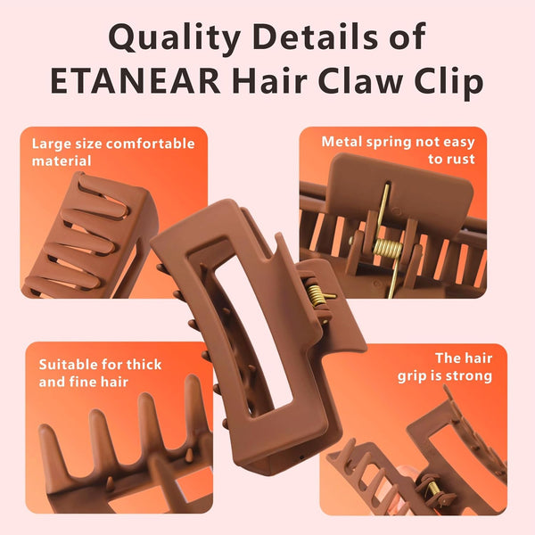 CozyGrip Jumbo Hair Claw